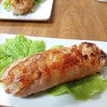 やなぎだまこ's cooksnap of when they made 簡単♡肉巻きスティックおにぎり.