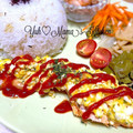 YUH♡ママ's cooksnap of when they made フライより簡単!鮭のタルタルソース焼き.
