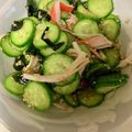 тakuмasa✩。's cooksnap of when they made きゅうりとカニかまの中華風酢の物.