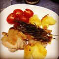 SUKE☻'s cooksnap of when they made 鶏肉のローズマリー焼き＆ポテト.