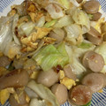 snow012's cooksnap of when they made ウインナーとキャベツと卵のオイマヨ炒め.