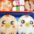 イルカ☆'s cooksnap of when they made キャラ弁簡単おにぎり運動会可愛いキャラ弁.