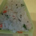 あゆたっくん's cooksnap of when they made 紅生姜と青ねぎのおにぎり.
