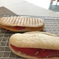 きらら15's cooksnap of when they made 全粒粉入りさくさくパニーニ.