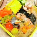 ちーずけぇき☆'s cooksnap of when they made 茄子のハムチーズはさみ焼き♪お弁当に♪.