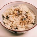 ☆とらねこトラちゃん's cooksnap of when they made グルメ介護／青さ海苔と浅利の炊込み御飯.