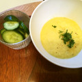 月桃124's cooksnap of when they made 生とうもろこしを使った濃厚スープ.