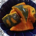 4児男子母さんの台所's cooksnap of when they made 見た目もキレイなかぼちゃの煮物。.