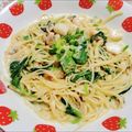 hanemakoo's cooksnap of when they made 【具材なんでも】基本のクリームパスタ.