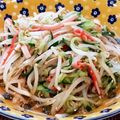 あーこ姐's cooksnap of when they made もやしとカニかま胡瓜の酢の物.