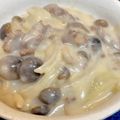 やよい・M's cooksnap of when they made ビーフミンチ　ストロガノフ　２０１９.