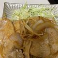 まん！'s cooksnap of when they made 簡単、満足！定番生姜焼き(^з^)-☆.