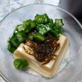 うたかた。's cooksnap of when they made 卵豆腐オクラのせ.
