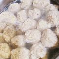 ☆ハートの若葉☆'s cooksnap of when they made 簡単！離乳食にも♪まぐろのフワフワつみれ.