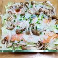 ふみこばあ's cooksnap of when they made レンジで簡単ヘルシー！鮭と野菜蒸し.