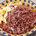 あーこ姐's cooksnap of when they made 挽肉のそぼろ(豚挽き) ご飯にかけるだけ.