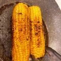 ayachan66's cooksnap of when they made フライパンDE焼きとうもろこし.