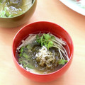 runa10's cooksnap of when they made 〖えのき茸と貝割れ菜の澄まし汁〗.