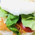 くりすたるけいこ's cooksnap of when they made 簡単！タルタルハンバーグマフィンサンド.