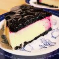 菜芽戸's cooksnap of when they made ブルーベリーレアチーズケーキ.