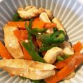 ♡♡紫♡♡'s cooksnap of when they made ♪鶏むね肉のチンジャオロース♪.