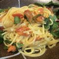 kamaPP's cooksnap of when they made 大人気！トマトとチーズの簡単パスタ♪.