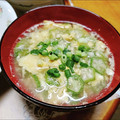 hanemakoo's cooksnap of when they made 簡単☆ふわとろオクラのお星さまスープ.