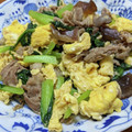 ちゅうきちくん's cooksnap of when they made 豚肉とたまごとキクラゲの炒め物.