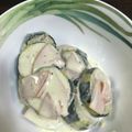 240915's cooksnap of when they made ズッキーニとハムチーズのサラダ♪.