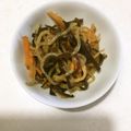 sakutakuhitoshu's cooksnap of when they made 糸こんにゃくと乾物の煮しめ.