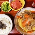 夢's cooksnap of when they made 肉じゃが.
