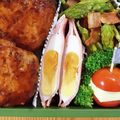 ＊ミニトマト＊'s cooksnap of when they made 簡単ハムエッグ.
