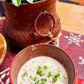 青空にうかぶくも's cooksnap of when they made 長芋&きのこ♡とろ〜りんミルクスープ.