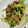 クックG5ILON☆'s cooksnap of when they made リメイク★残った唐揚げで中華サラダ.