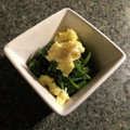 栗丸うさぎ's cooksnap of when they made 新芯菜（なばな）と炒り卵のお浸し.