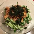 完熟パイナポ's cooksnap of when they made 簡単！納豆キムチそうめん.