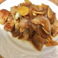 ムーヒツジ's cooksnap of when they made トンカツ用のロース肉でトンテキ.