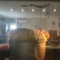 のん空's cooksnap of when they made ホシノ天然酵母で作る♡酵母シフォンケーキ.