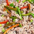 あした5296's cooksnap of when they made 簡単♡青椒肉絲！お弁当、子供にも.