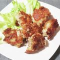 ♡七海母♡'s cooksnap of when they made 簡単ジューシー！鶏もも肉のパン粉焼き.