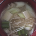 ﾌﾞﾚﾝﾀﾞ's cooksnap of when they made ネギと豆腐とえのきの味噌汁.