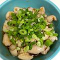 幸-s@ki-'s cooksnap of when they made 鶏皮ポン酢.