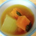 xyzクック's cooksnap of when they made 身体に優しい♡冬瓜と南瓜の旨味スープ✿.