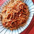 ankochan58's cooksnap of when they made お肉たっぷりボロネーゼパスタ.