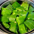 きおら+-22's cooksnap of when they made 半夏だんご（みょうがだんご）.