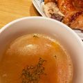 meg1518's cooksnap of when they made ロティサリーチキンの鶏がら野菜スープ.