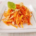 ぱふ♪'s cooksnap of when they made 簡単☆人参しりしり☆ツナ入り☆卵無し.