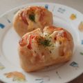 akoreana's cooksnap of when they made ハムとチーズパン.