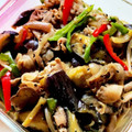 あまやどり♪'s cooksnap of when they made なすとピーマンと豚肉のねぎみそ炒め.