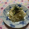 ピンクのたまご's cooksnap of when they made 新玉ねぎの明太マヨ和えサラダ.